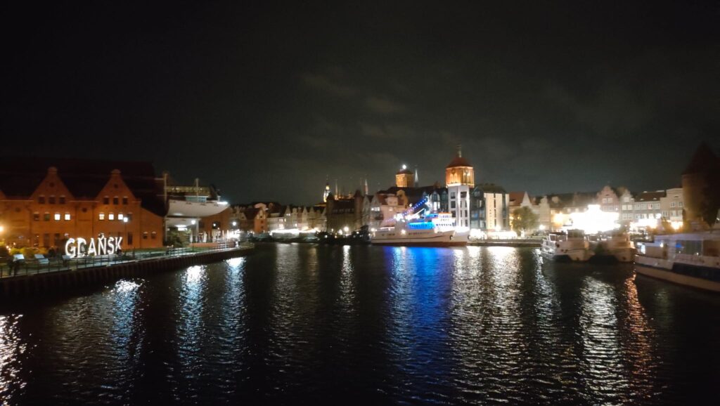 Gdansk by night