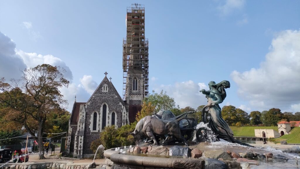 Gefion fountain