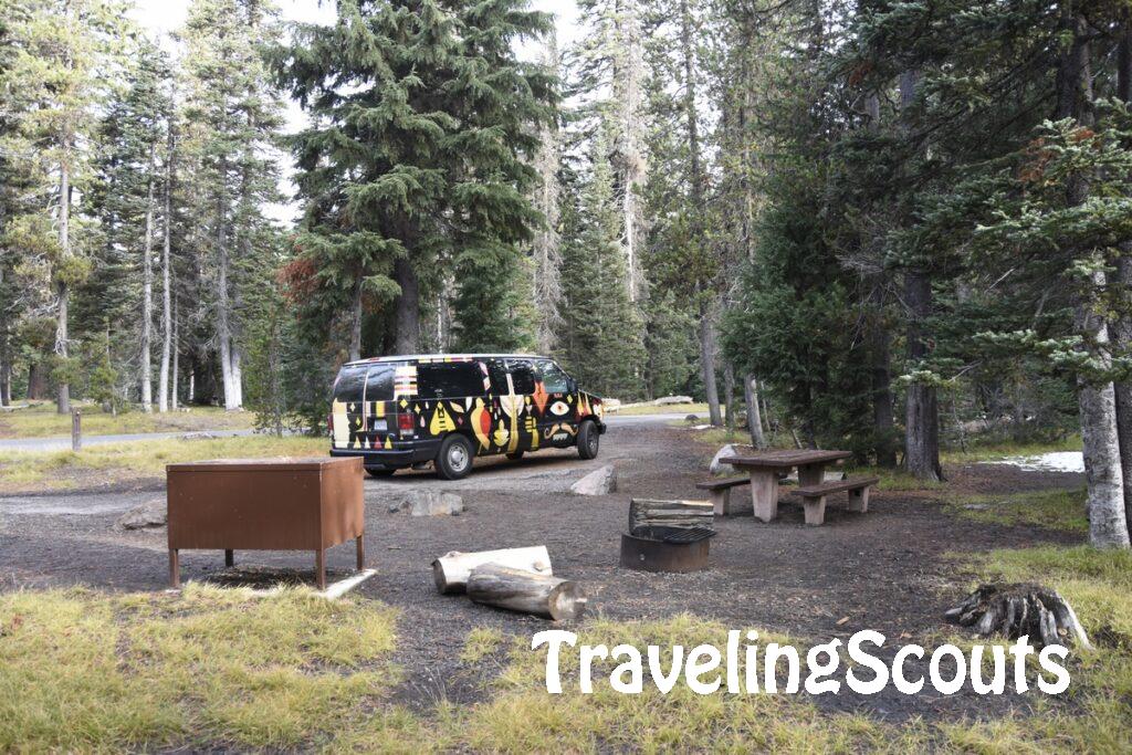 Camping at Crater Lake