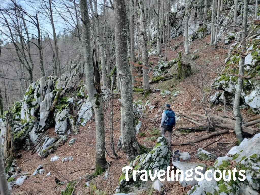 Ruben hiking Mali Princ