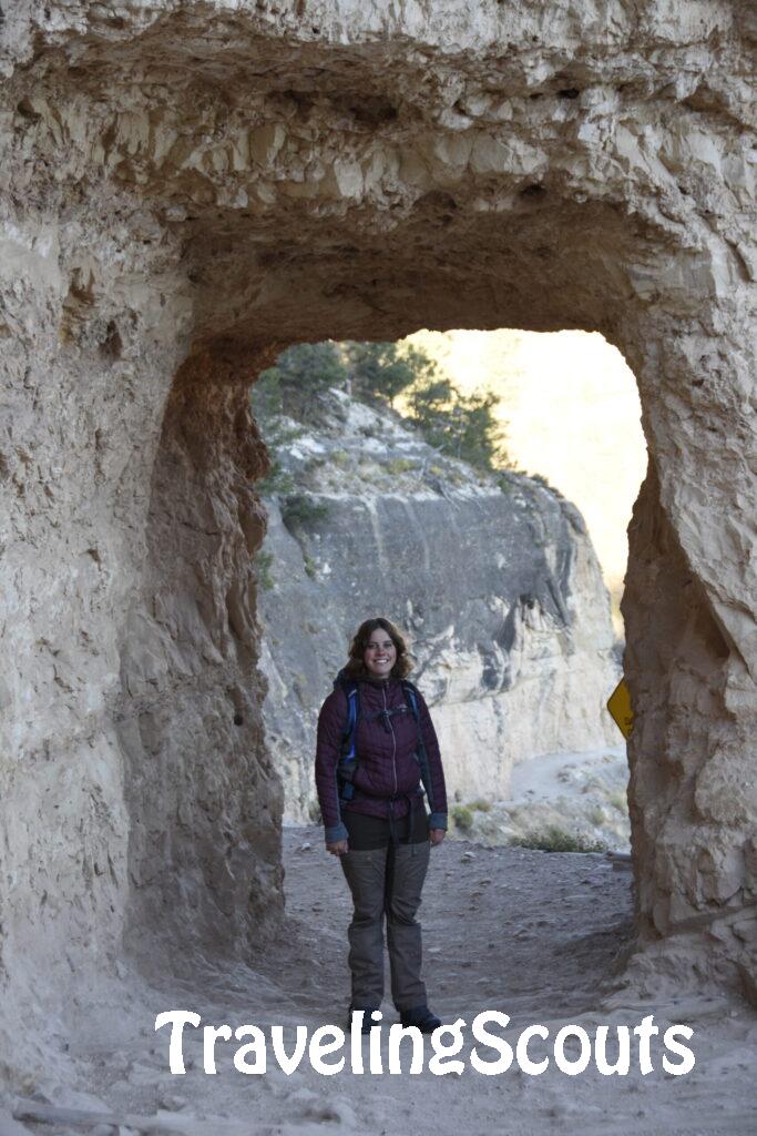 Mathilde at Bright Angel Trail