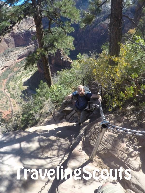 Ruben @ Angels Landing trail