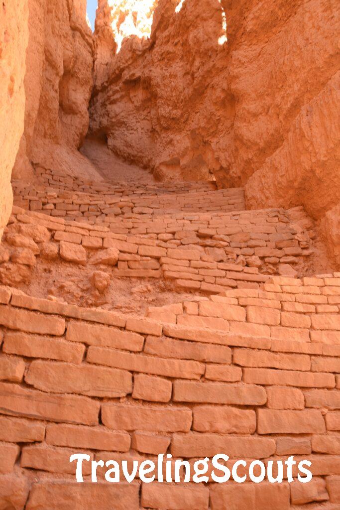 Trail up the canyon