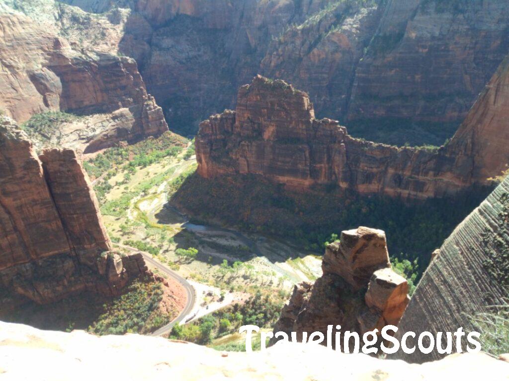 Vieuw Angels Landing