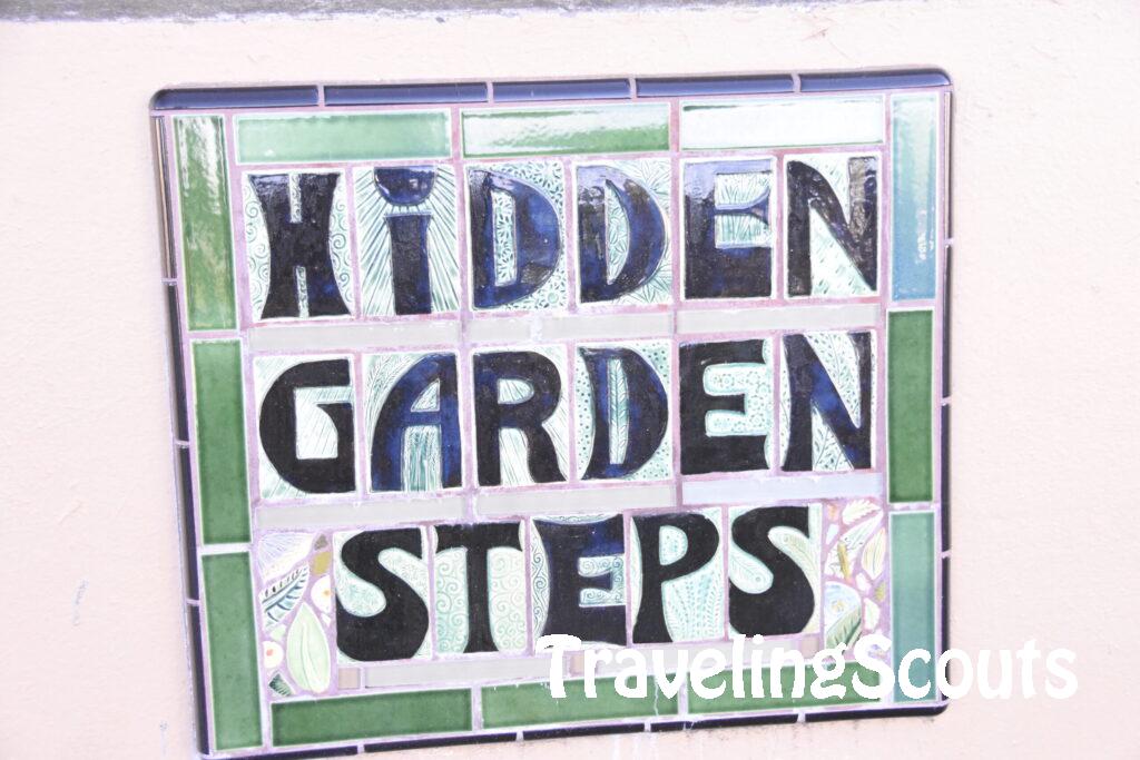 Hidden Garden Steps tiles