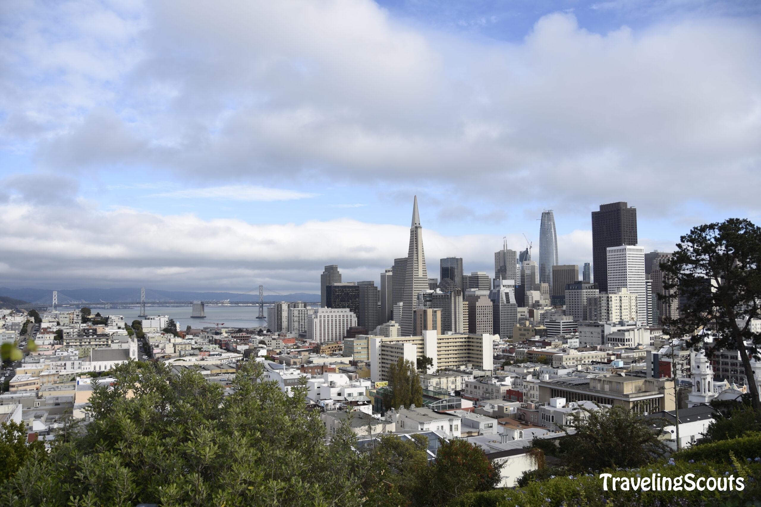 Uizticht op San Francisco