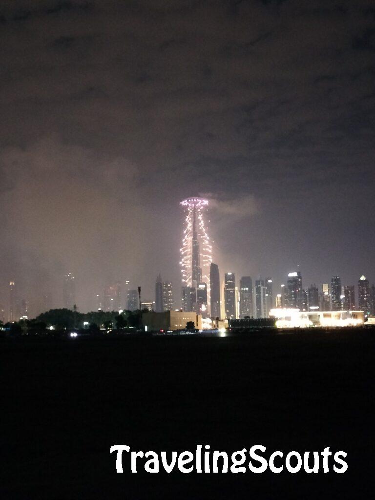 Vuurwerk Burj Khalifa